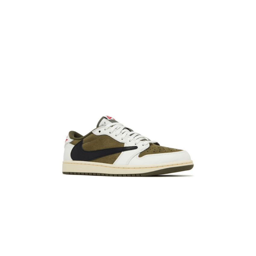 Travis Scott x Air Jordan 1 Low 'Medium Olive' - Image 2