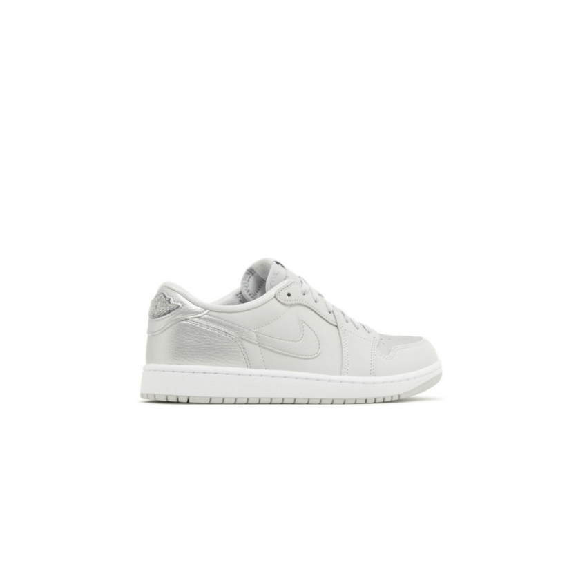 Air Jordan Retro 1 Low OG 'Metallic Silver' - Image 3