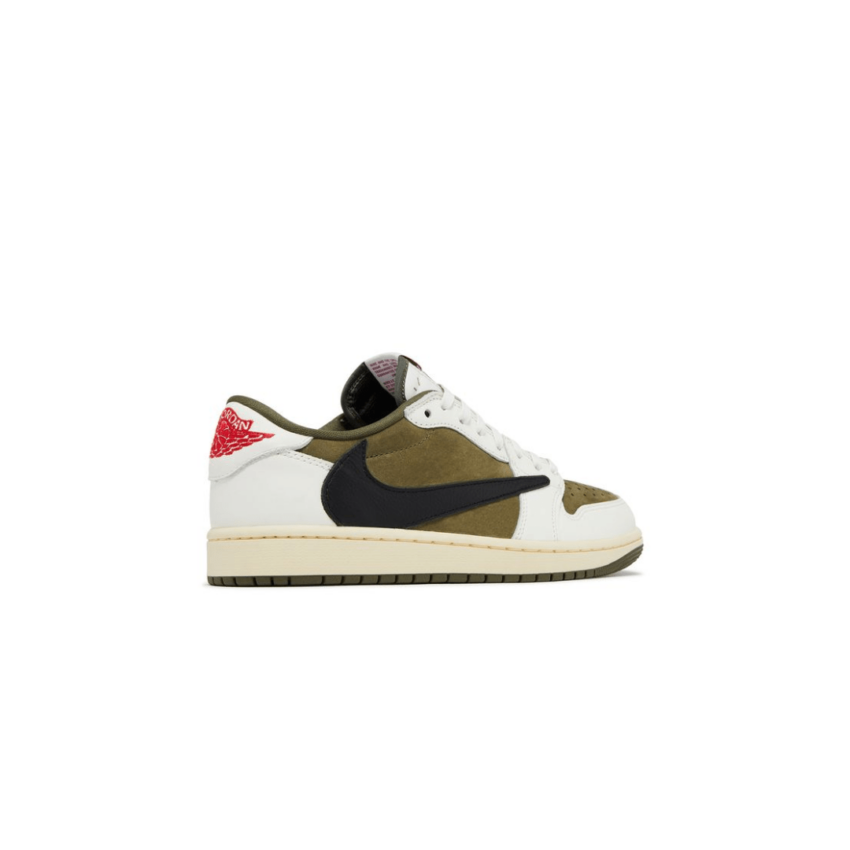 Travis Scott x Air Jordan 1 Low 'Medium Olive' - Image 3