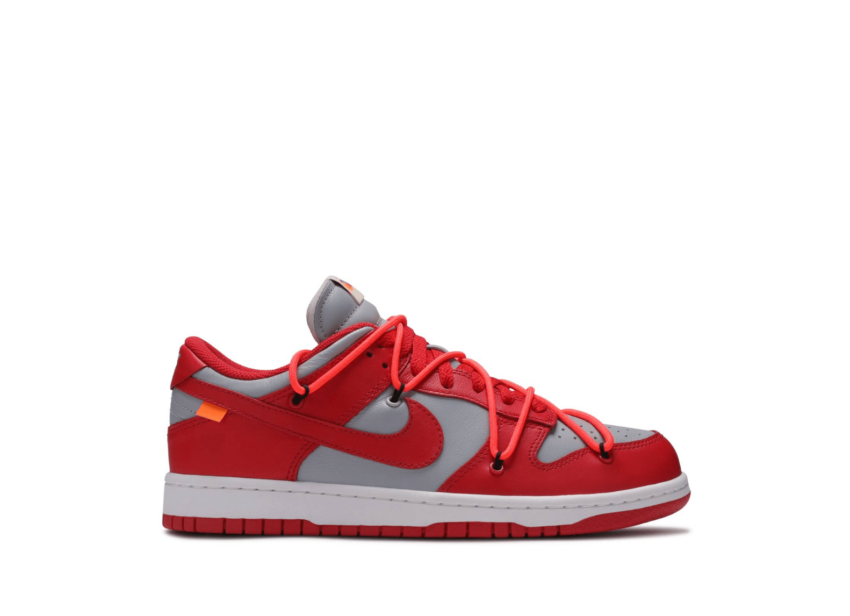 Nike Dunk Low x OFFWHITE 'University Red'