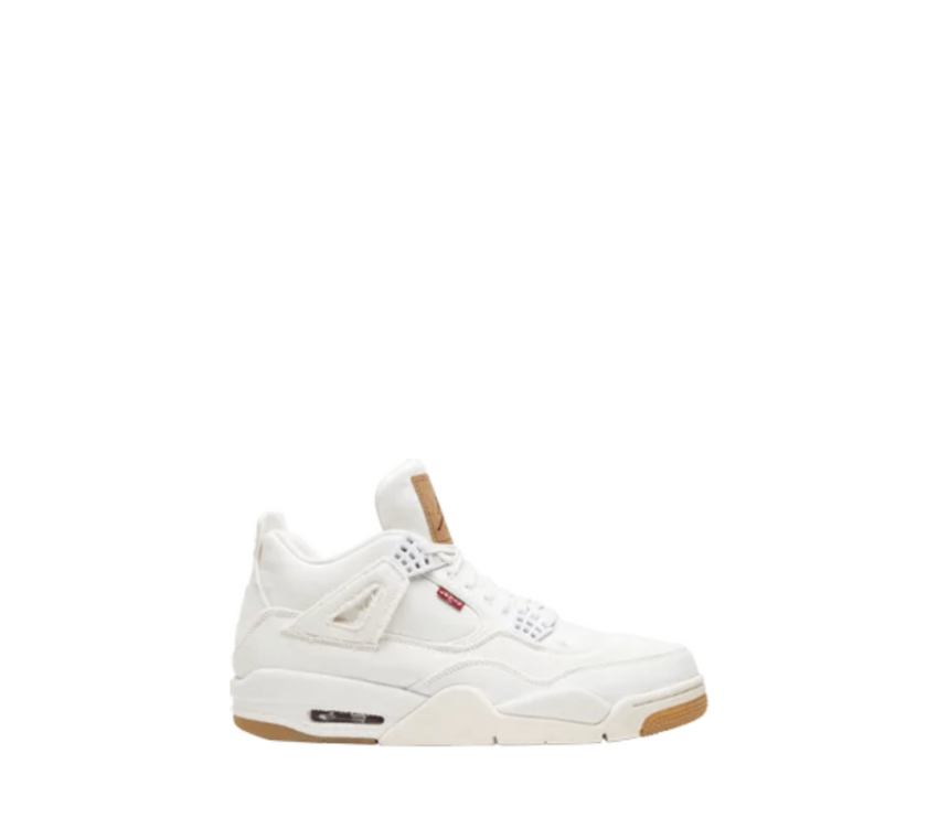 Air Jordan Retro 4 'Levi's-White Denim'