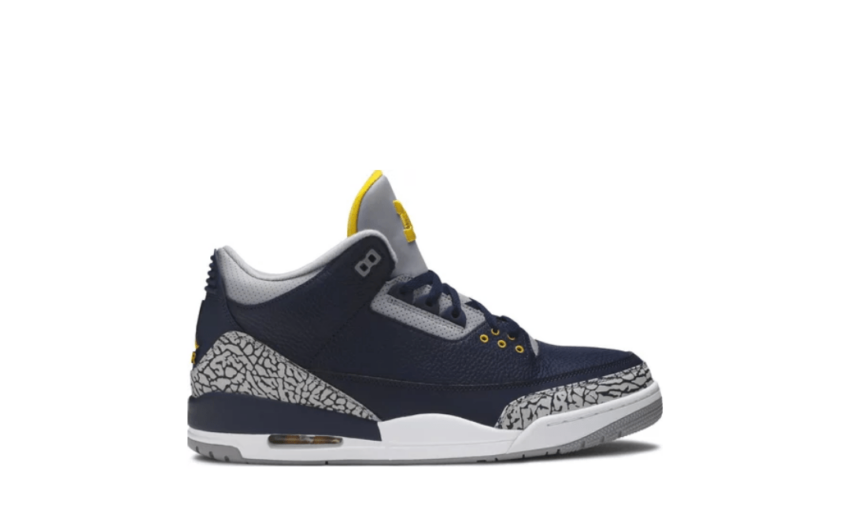 Air Jordan Retro 3 'Michigan Wolverines'